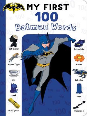 cover image of My First 100 Batman Words